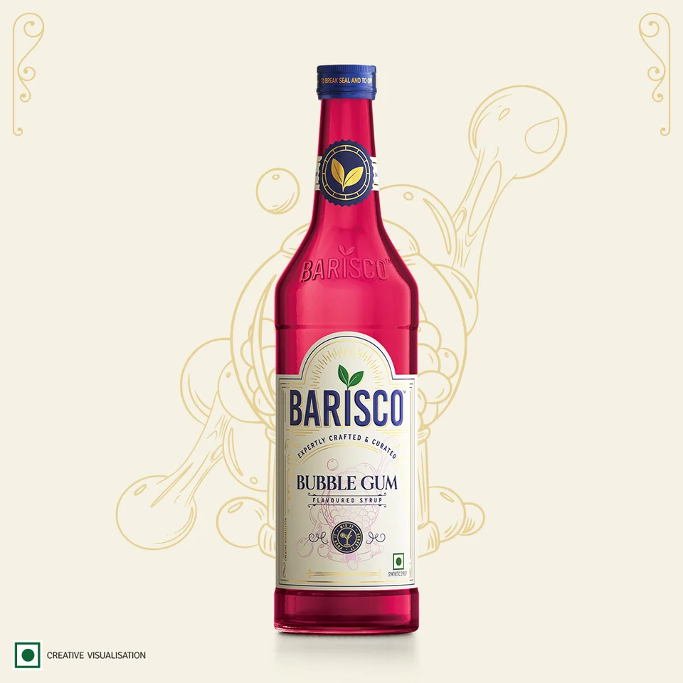 Veeba Barisco Bubble Gum Syrup (775ml)