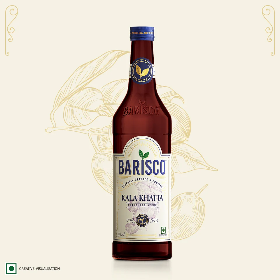 Veeba Barisco Kala Khatta Syrup (775ml)